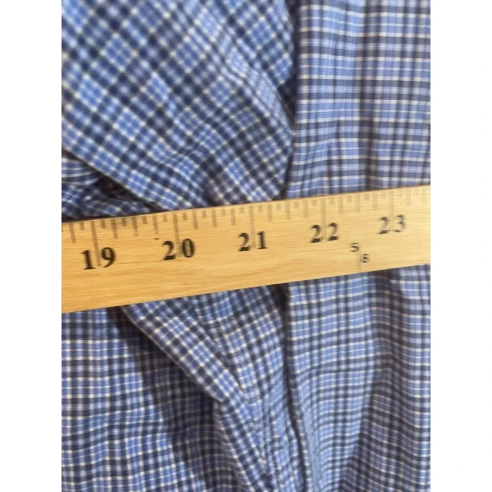 Polo Ralph Lauren Men's Classic Fit  Button Down Dress Shirt Size XL Blue